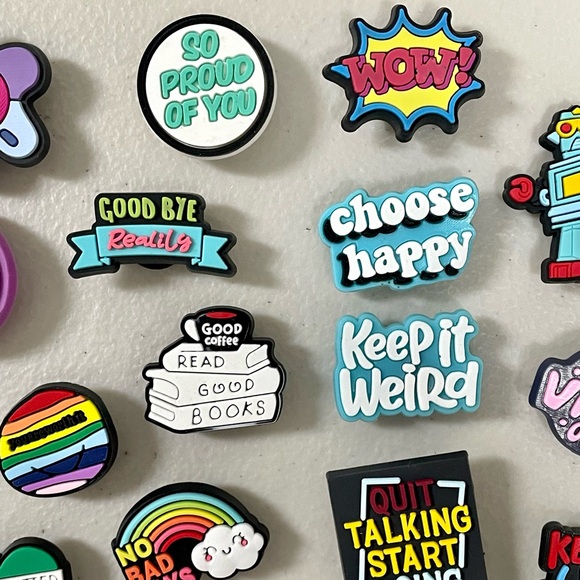 Motivational Words Shoe Charms for Crocs - Picture 3 of 7